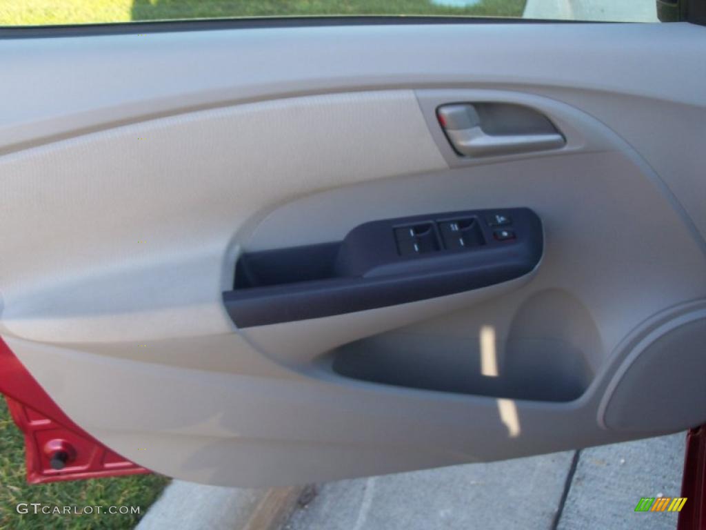 2010 Honda Insight Hybrid EX Gray Door Panel Photo #39892620