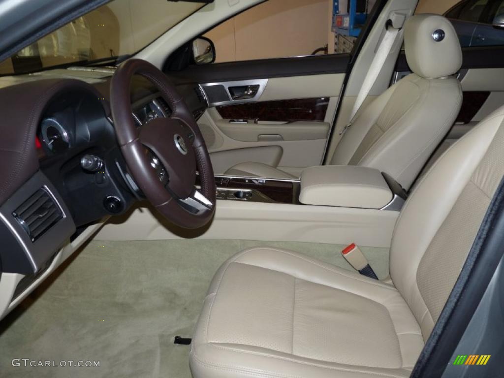 Barley Interior 2010 Jaguar XF Premium Sport Sedan Photo #39893034