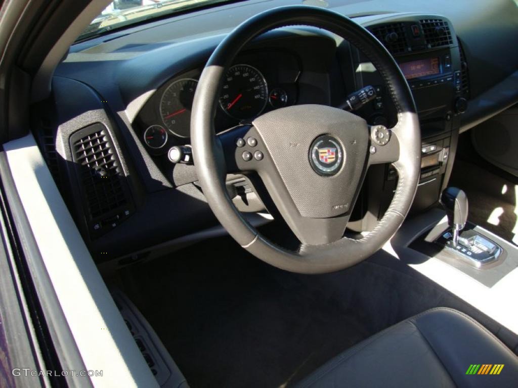 2006 CTS Sedan - Blue Chip / Light Gray/Ebony photo #11