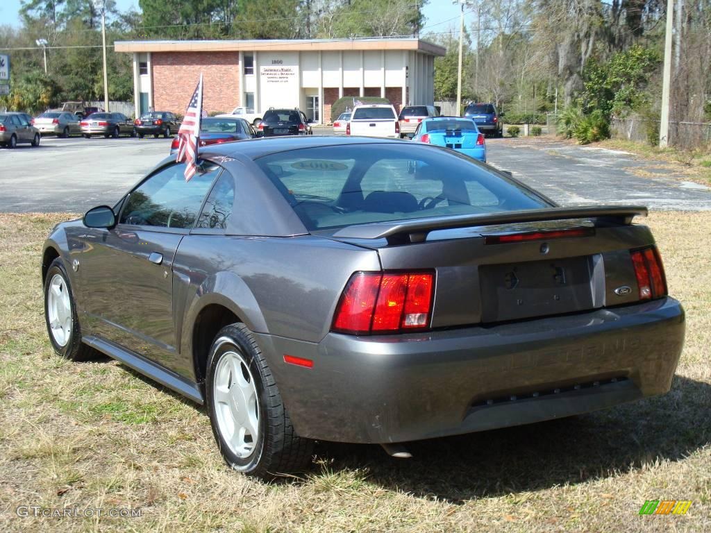 2004 Mustang V6 Coupe - Dark Shadow Grey Metallic / Medium Graphite photo #3