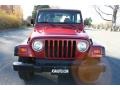 1999 Chili Pepper Red Pearlcoat Jeep Wrangler Sport 4x4  photo #2