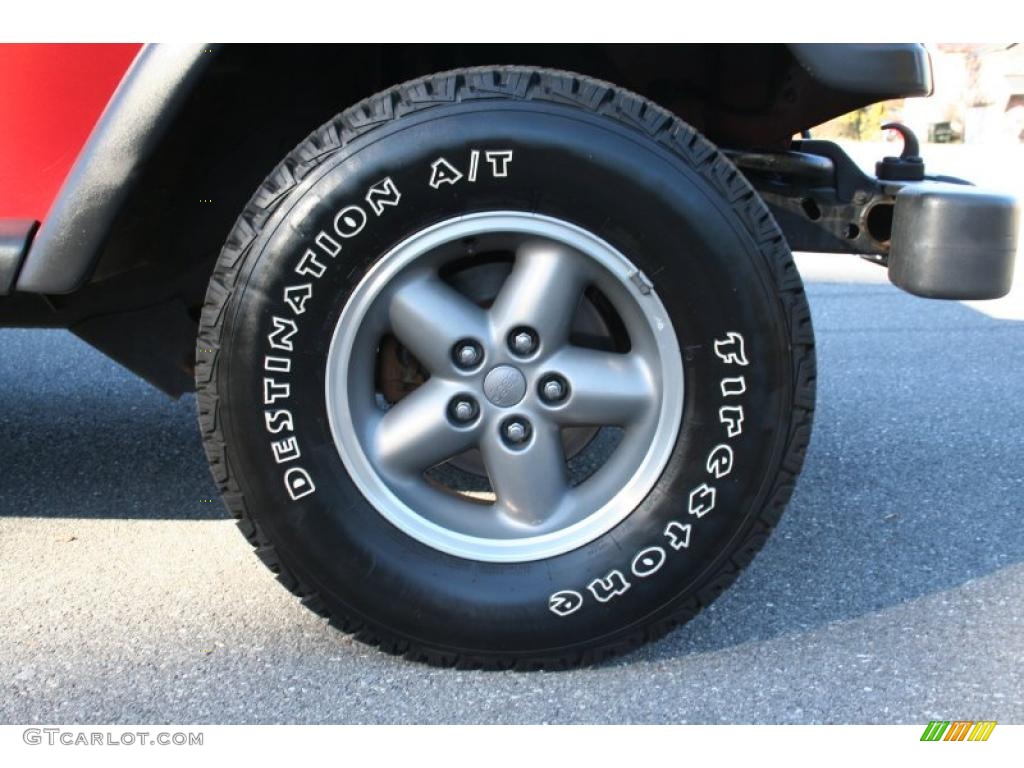 1999 Jeep Wrangler Sport 4x4 Wheel Photo #39895511