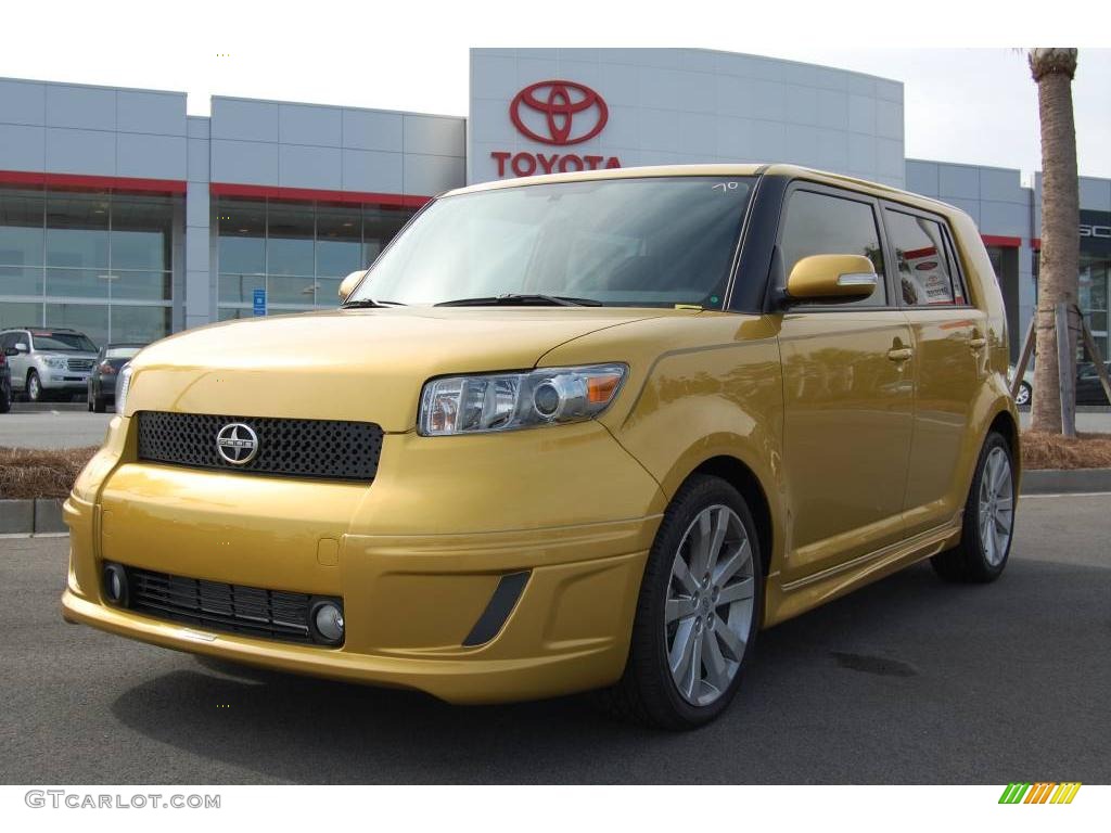 2008 xB Release Series 5.0 - Gold Rush Mica / Dark Gray photo #1