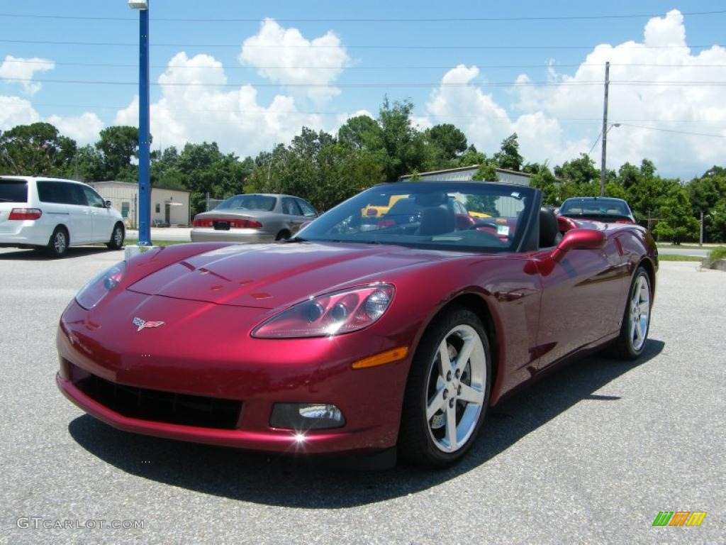 Monterey Red Metallic 2006 Chevrolet Corvette Convertible Exterior Photo #39895759