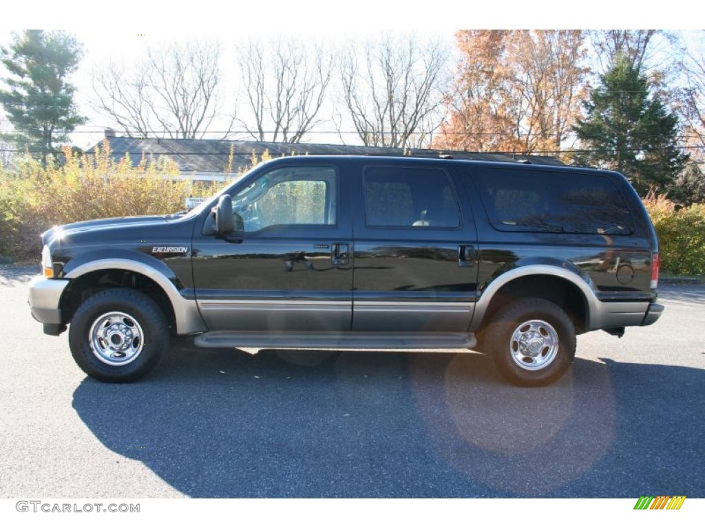 Black 2003 Ford Excursion Eddie Bauer 4x4 Exterior Photo #39895771