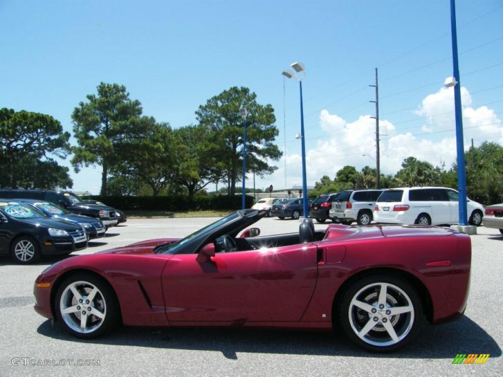 Monterey Red Metallic 2006 Chevrolet Corvette Convertible Exterior Photo #39895775