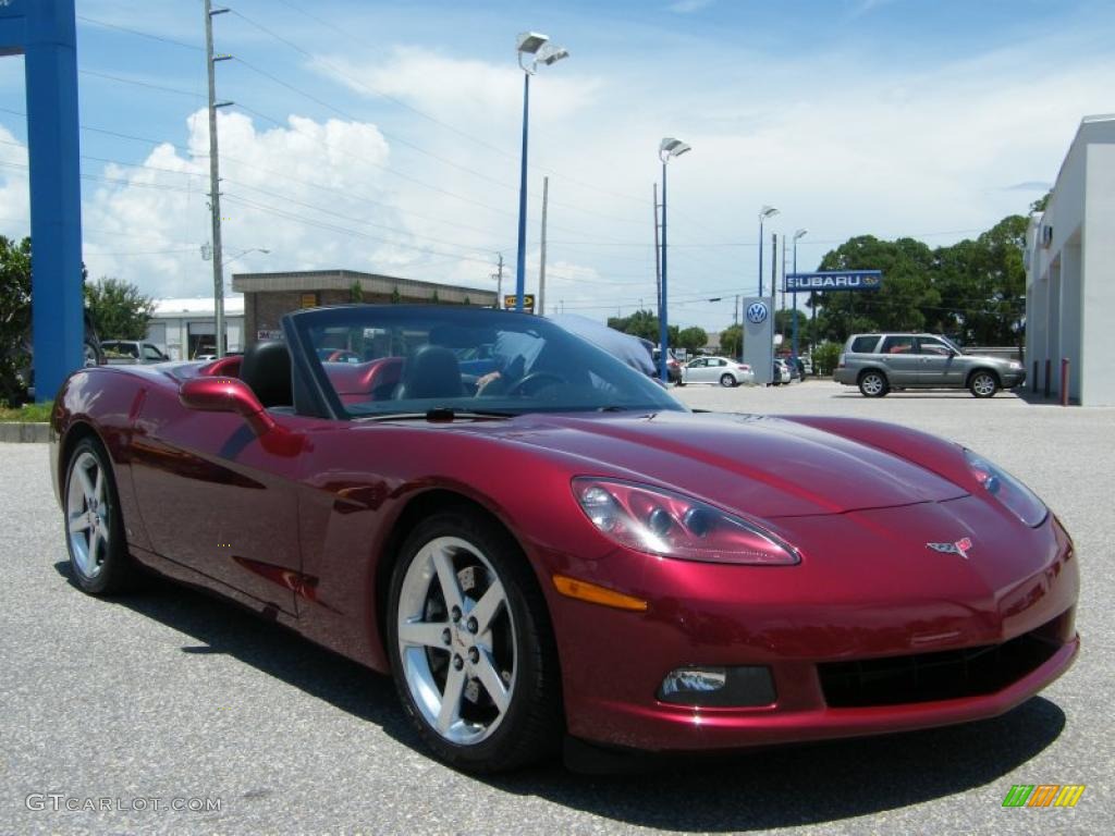 Monterey Red Metallic 2006 Chevrolet Corvette Convertible Exterior Photo #39895859