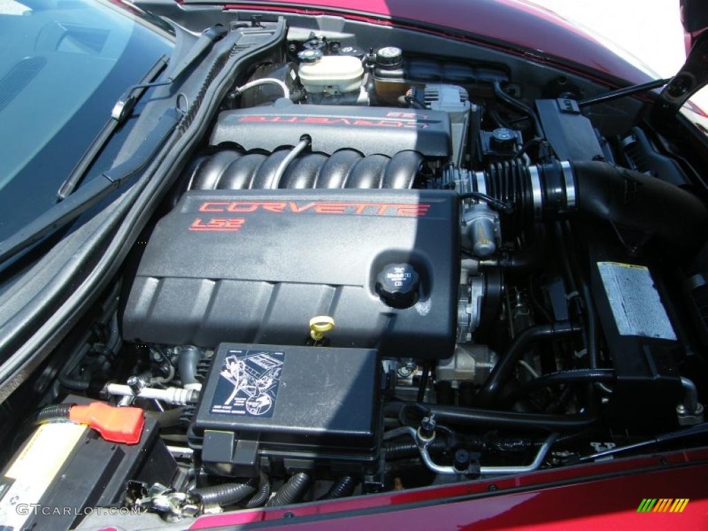 2006 Chevrolet Corvette Convertible 6.0 Liter OHV 16-Valve LS2 V8 Engine Photo #39896147