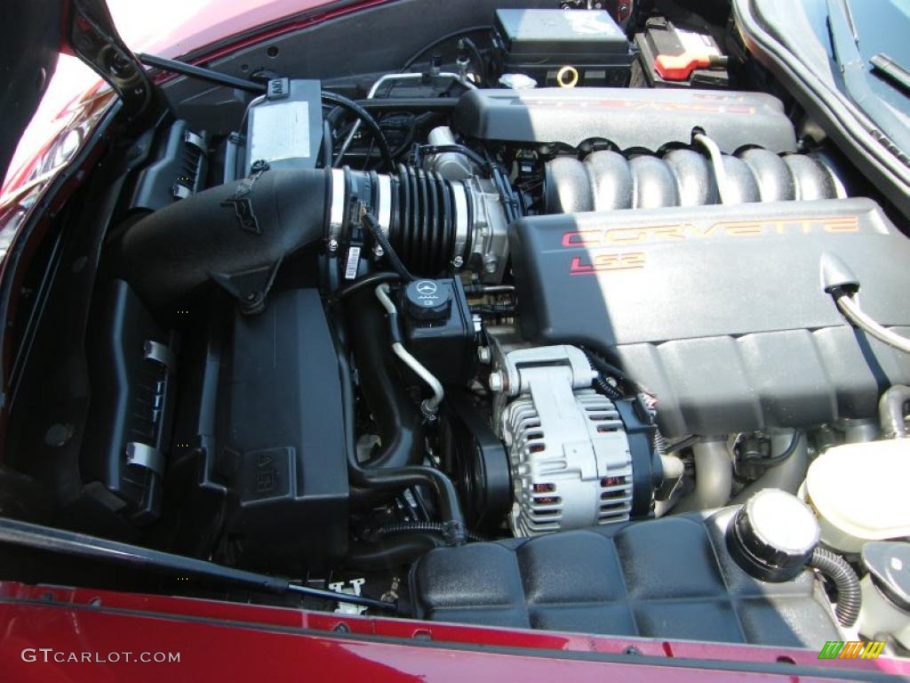 2006 Chevrolet Corvette Convertible 6.0 Liter OHV 16-Valve LS2 V8 Engine Photo #39896163