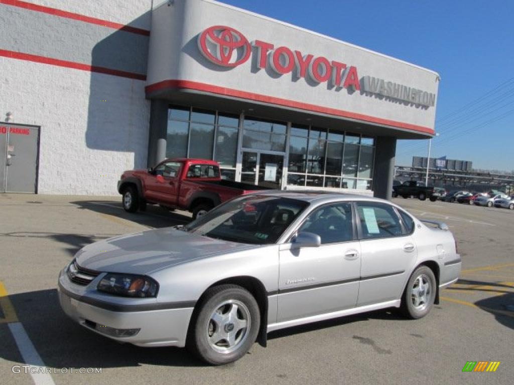 2002 Impala LS - Galaxy Silver Metallic / Medium Gray photo #1