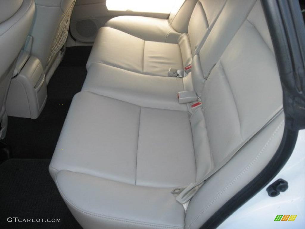 2009 Outback 3.0R Limited Wagon - Satin White Pearl / Warm Ivory photo #20