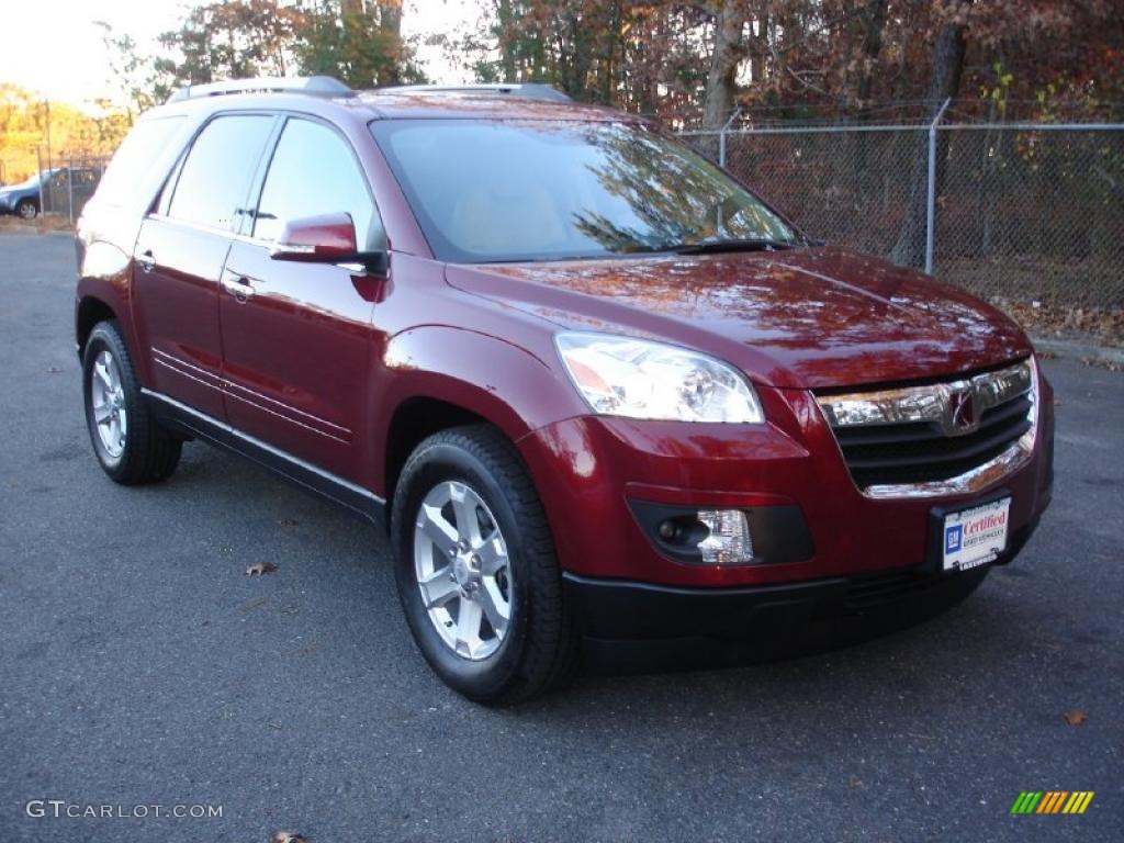 Red Jewel 2010 Saturn Outlook XR Exterior Photo #39897827
