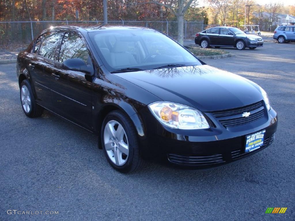 Black 2008 Chevrolet Cobalt LT Sedan Exterior Photo #39899131