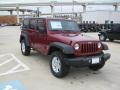 Deep Cherry Red - Wrangler Unlimited Sport 4x4 Photo No. 7