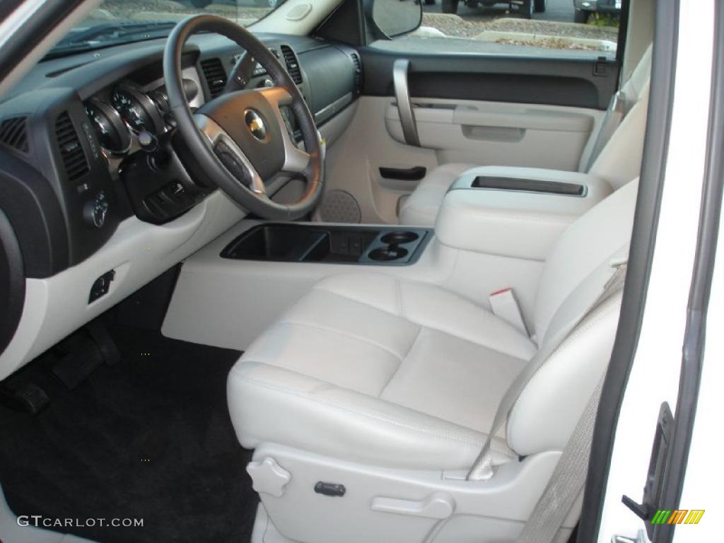 Light Titanium/Ebony Interior 2010 Chevrolet Silverado 2500HD LT Extended Cab 4x4 Photo #39899495