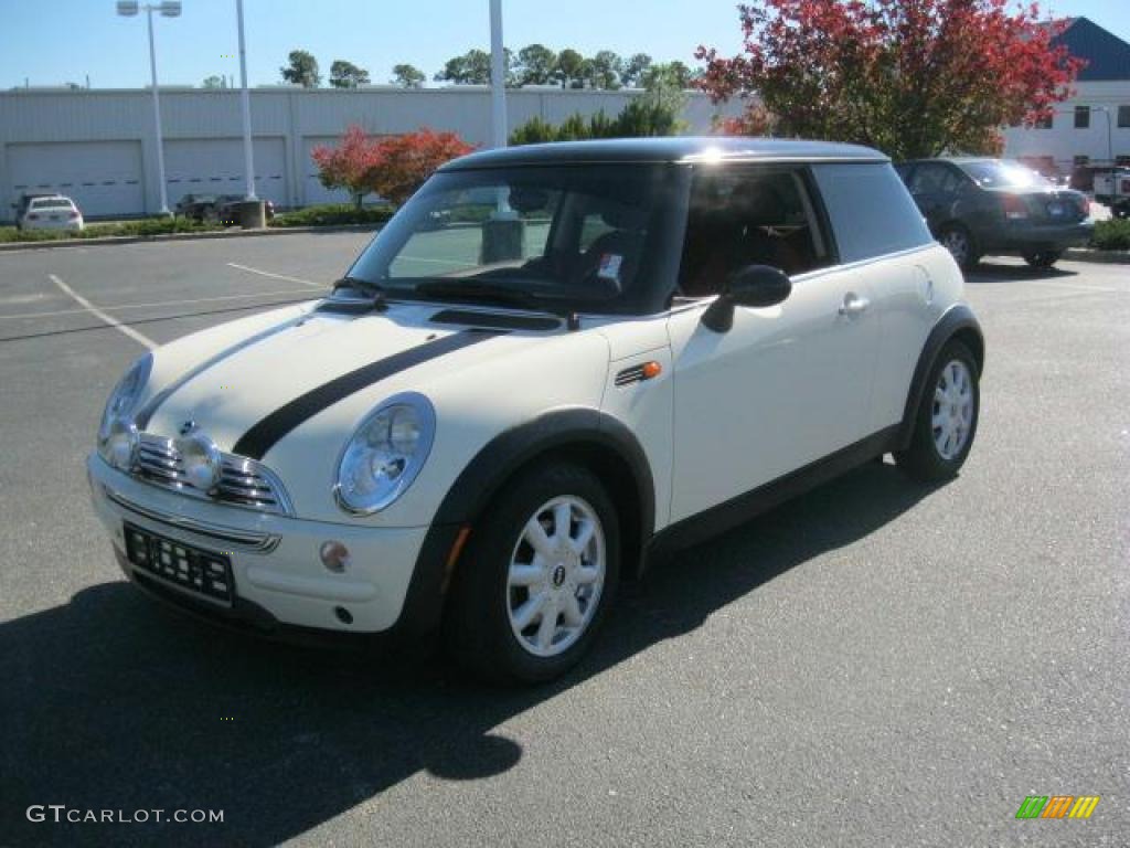 Pepper White 2003 Mini Cooper Hardtop Exterior Photo #39899735
