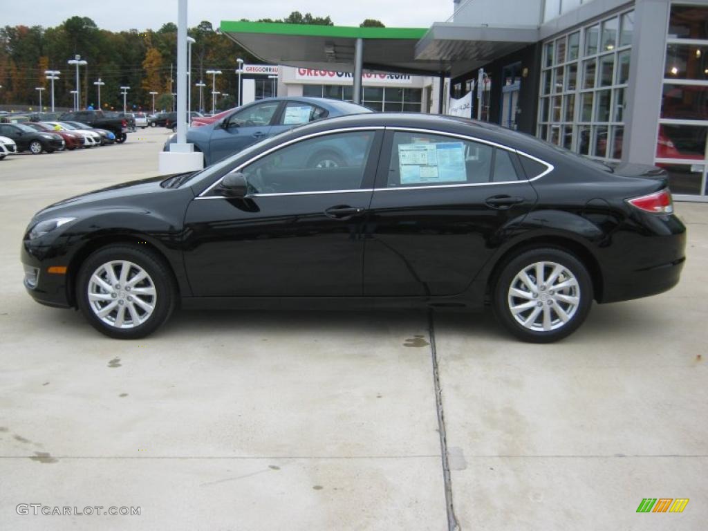 Ebony Black 2011 Mazda MAZDA6 i Touring Sedan Exterior Photo #39900019