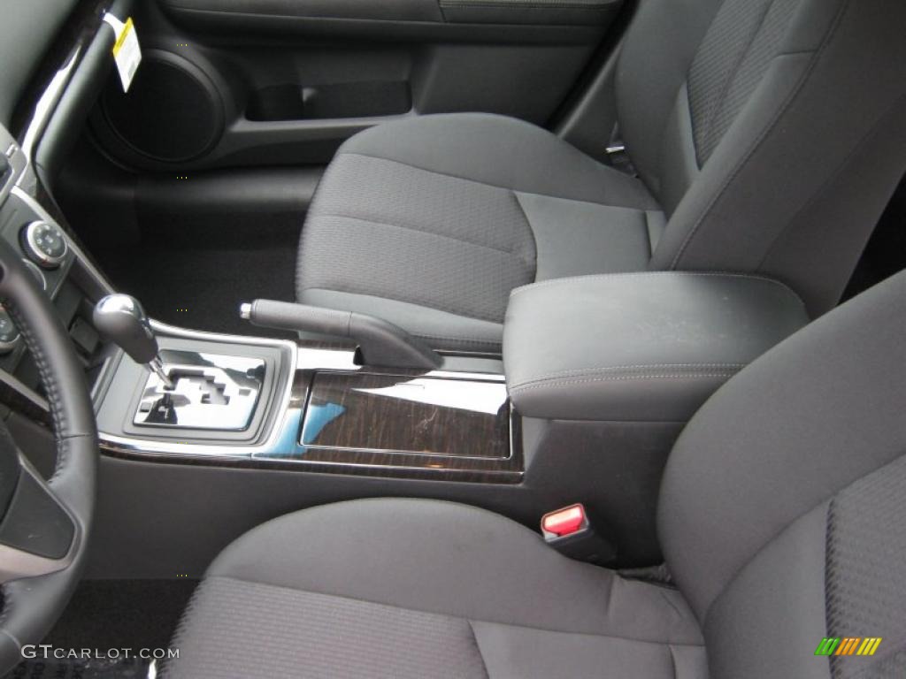 Black Interior 2011 Mazda MAZDA6 i Touring Sedan Photo #39900187