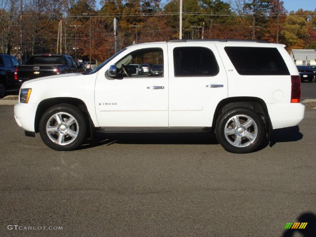 Summit White 2007 Chevrolet Tahoe LTZ 4x4 Exterior Photo #39900463