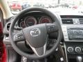 Beige 2011 Mazda MAZDA6 i Touring Sedan Steering Wheel
