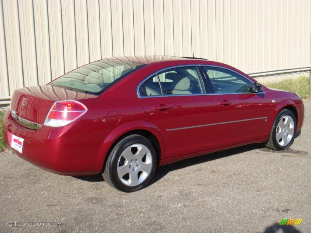 Berry Red 2007 Saturn Aura XE Exterior Photo #39901291