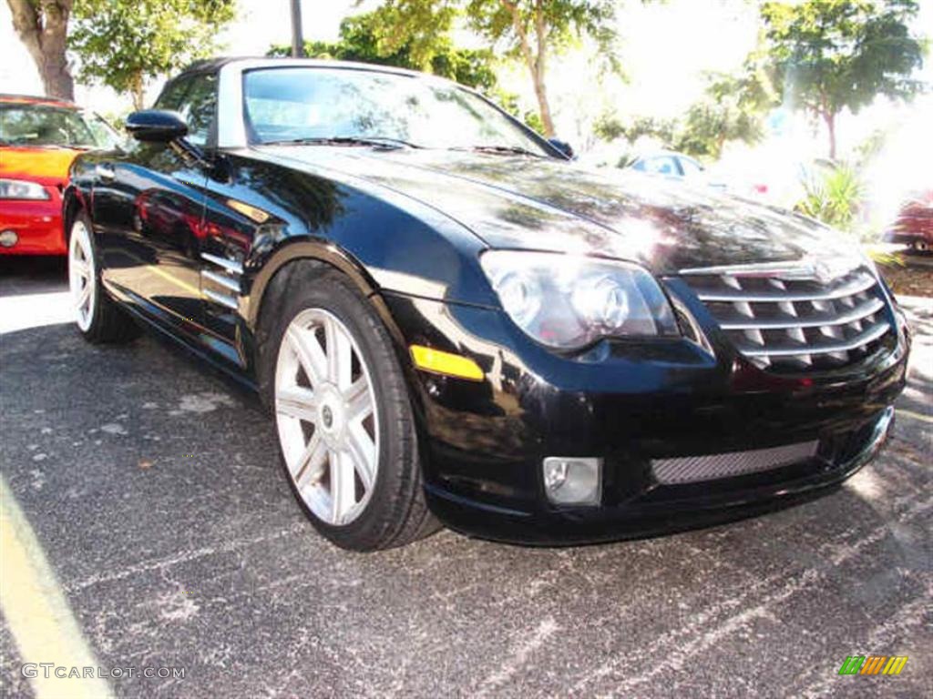 2005 Crossfire Limited Roadster - Black / Dark Slate Grey photo #1