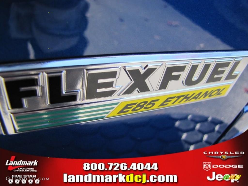 2011 Ram 1500 SLT Quad Cab - Deep Water Blue Pearl / Dark Slate Gray/Medium Graystone photo #8