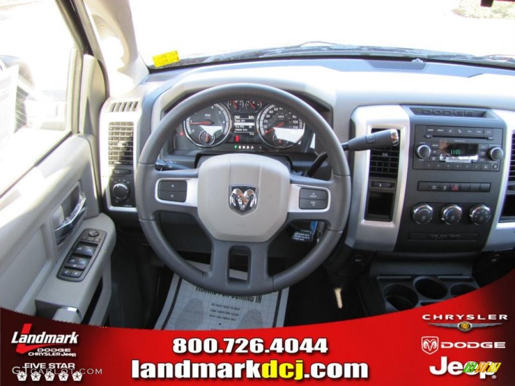 2011 Ram 1500 SLT Quad Cab - Deep Water Blue Pearl / Dark Slate Gray/Medium Graystone photo #11