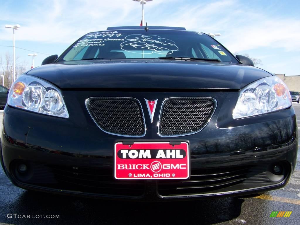 2006 G6 GT Sedan - Black / Ebony photo #3