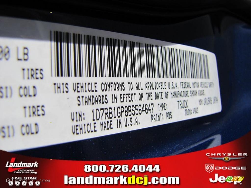 2011 Ram 1500 SLT Quad Cab - Deep Water Blue Pearl / Dark Slate Gray/Medium Graystone photo #14
