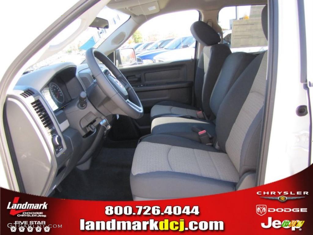 2011 Ram 1500 ST Crew Cab - Bright White / Dark Slate Gray/Medium Graystone photo #6