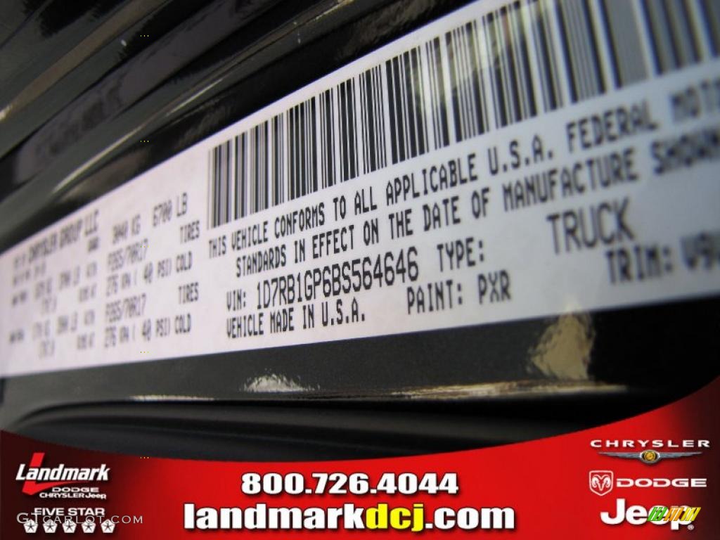 2011 Ram 1500 SLT Quad Cab - Brilliant Black Crystal Pearl / Dark Slate Gray/Medium Graystone photo #14
