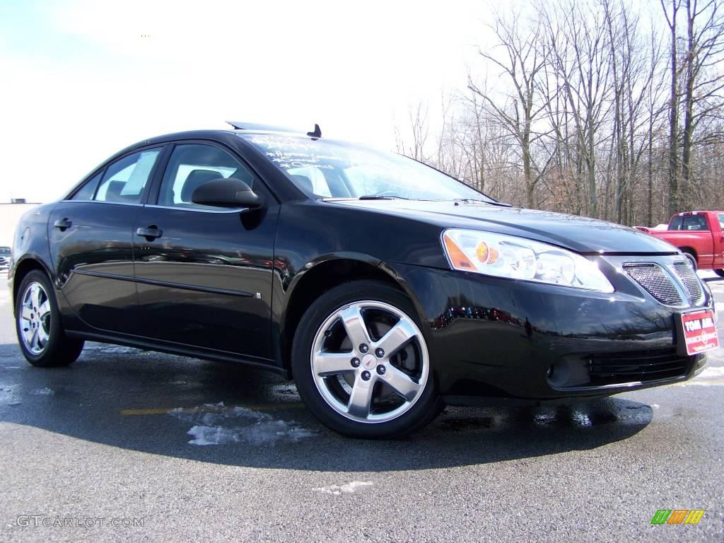 2006 G6 GT Sedan - Black / Ebony photo #8