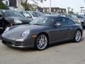 2009 Meteor Grey Metallic Porsche 911 Carrera 4S Coupe  photo #1