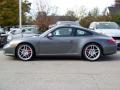 2009 Meteor Grey Metallic Porsche 911 Carrera 4S Coupe  photo #2