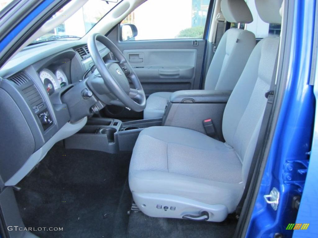 Dark Slate Gray/Medium Slate Gray Interior 2008 Dodge Dakota SLT Crew Cab Photo #39904607