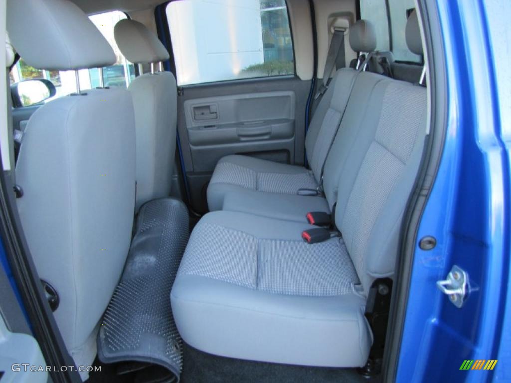 Dark Slate Gray/Medium Slate Gray Interior 2008 Dodge Dakota SLT Crew Cab Photo #39904651