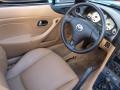 2001 Mazda MX-5 Miata Tan Interior Steering Wheel Photo