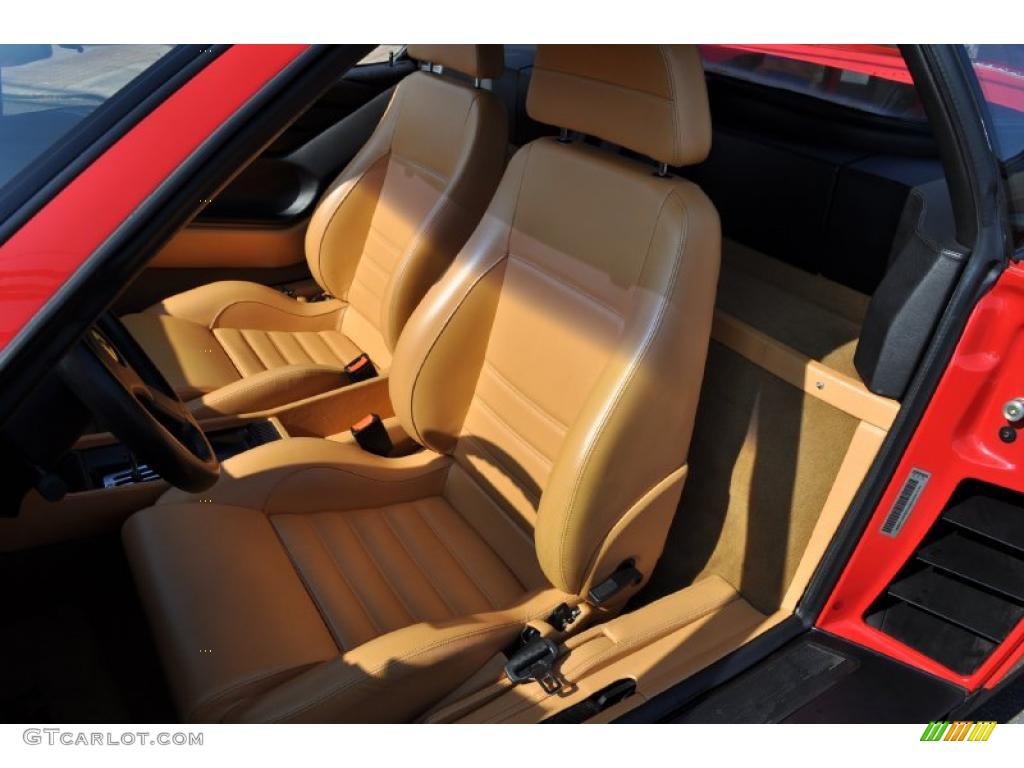Tan Interior 1992 Ferrari 348 TS Photo #39904783