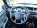 Dark Slate Gray/Medium Slate Gray 2008 Dodge Dakota SLT Crew Cab Steering Wheel