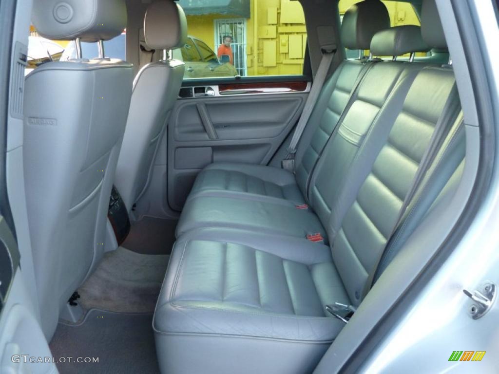 Kristal Gray Interior 2004 Volkswagen Touareg V6 Photo #39906531