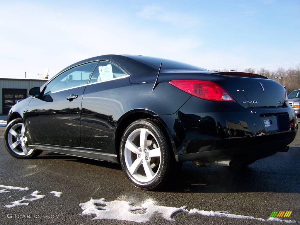 2007 G6 GT Convertible - Black / Light Taupe photo #6