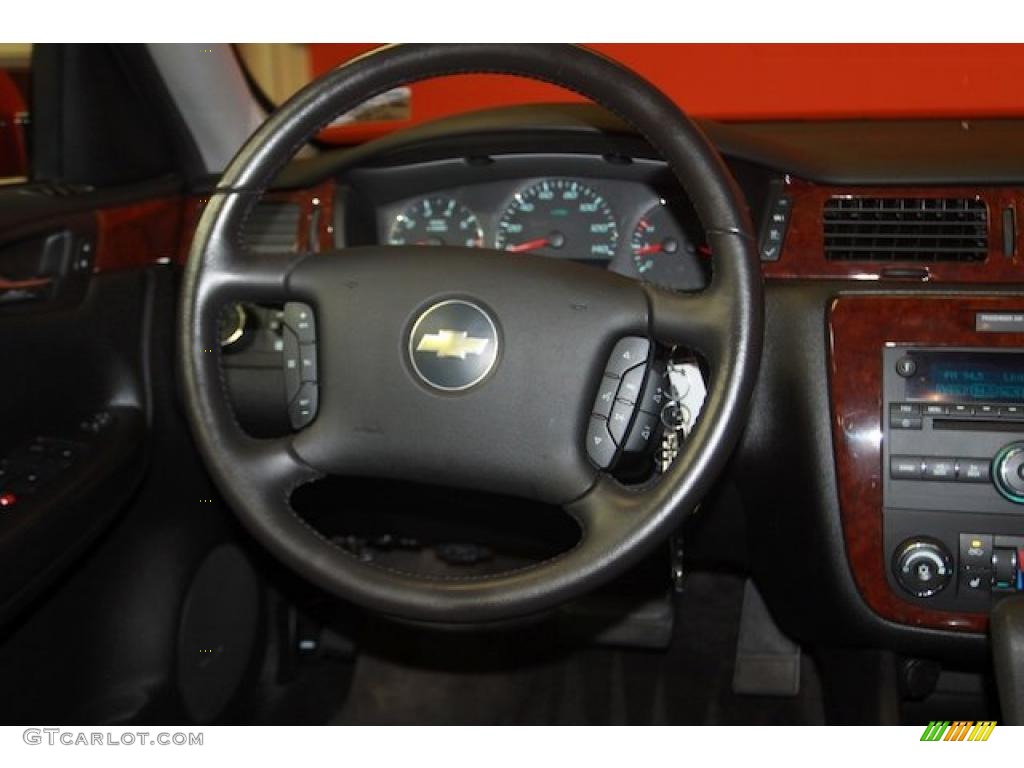 2007 Impala LTZ - Precision Red / Ebony Black photo #28