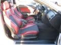 SE Red Leather/Black Sport Grip Interior Photo for 2008 Hyundai Tiburon #39907395