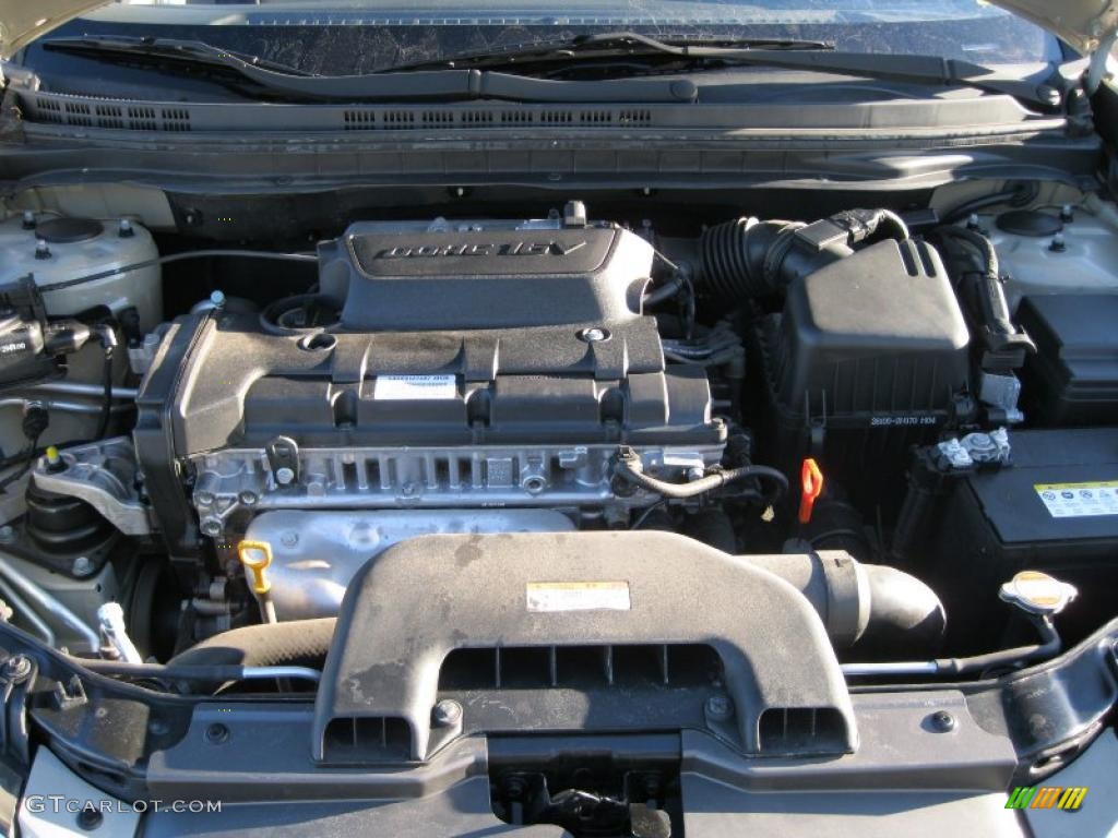 2008 Hyundai Elantra GLS Sedan 2.0 Liter DOHC 16-Valve VVT 4 Cylinder Engine Photo #39907787