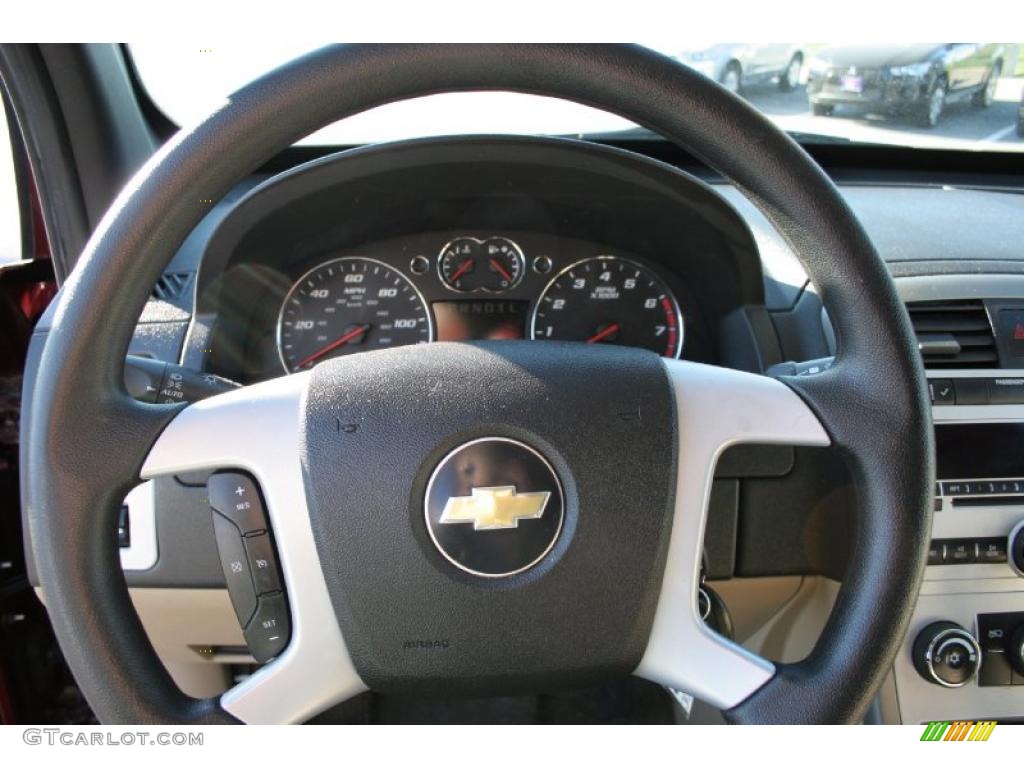 2007 Equinox LS - Deep Ruby Metallic / Dark Gray photo #9