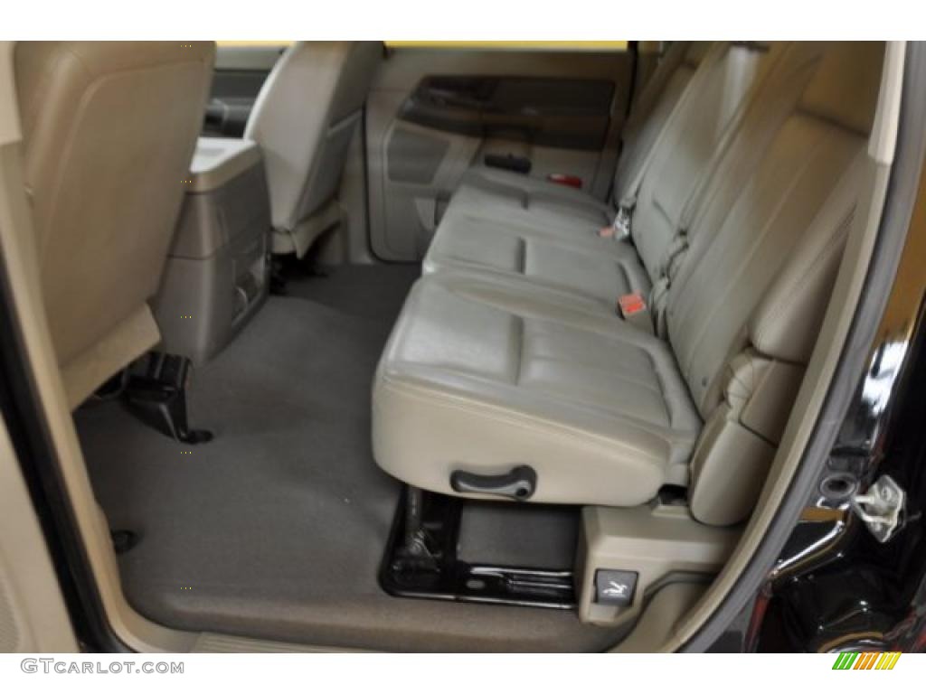 Khaki Interior 2008 Dodge Ram 2500 Laramie Mega Cab 4x4 Photo #39910819