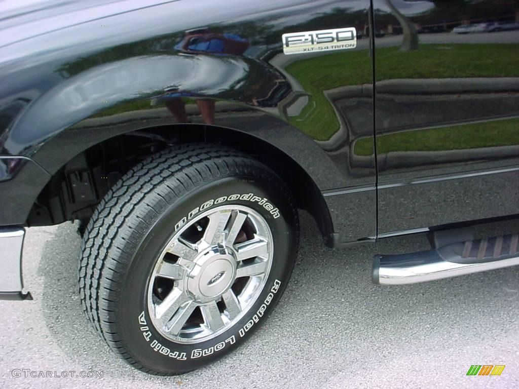 2006 F150 XLT SuperCab - Black / Tan photo #15