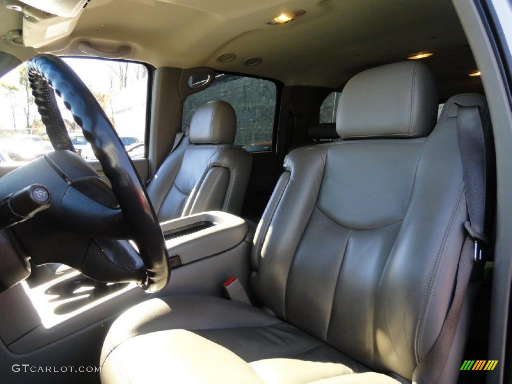 Pewter/Dark Pewter Interior 2005 GMC Yukon XL SLT 4x4 Photo #39912335