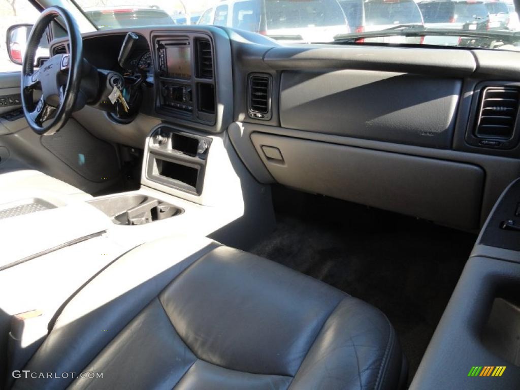 2005 GMC Yukon XL SLT 4x4 Pewter/Dark Pewter Dashboard Photo #39912391